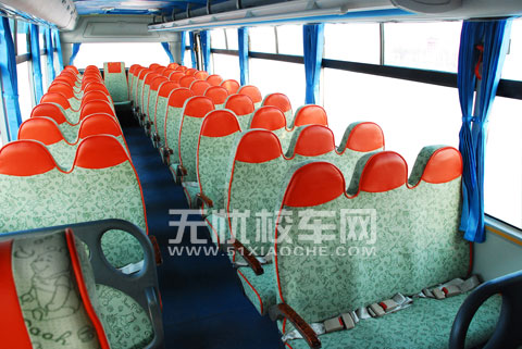 Interior trimmings of Zhongtong LCK6100DX school bus