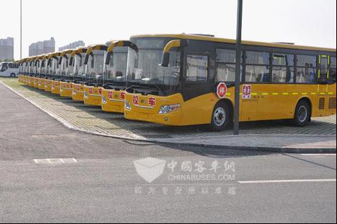 The 14 units of JAC are ready for their new journey