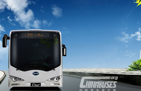 BYD electric bus