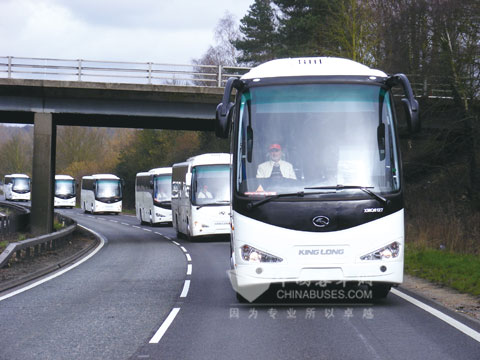 King Long Buses in London