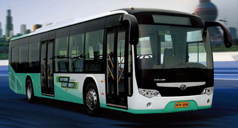 Zonda pure electric bus YCK6128PHEVC