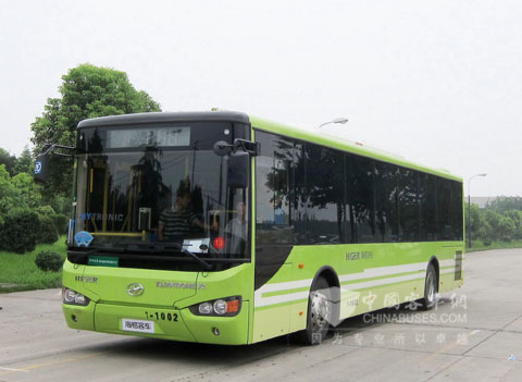 Higer  hybrid bus 