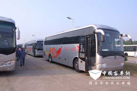  Bonluck JXK6128 luxurious coach 