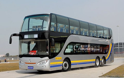  JS6130SHJ luxurious double-decker bus 