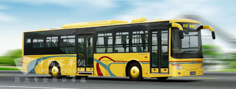 Ankai HFF6121G03EV pure electric bus 