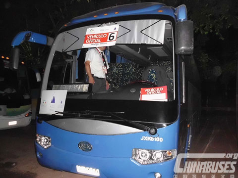 Bonluck Buses Debut CELAC-UE 2013