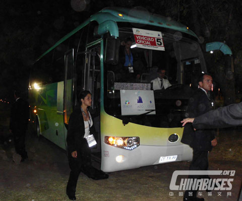 Bonluck Buses Debut CELAC-UE 2013