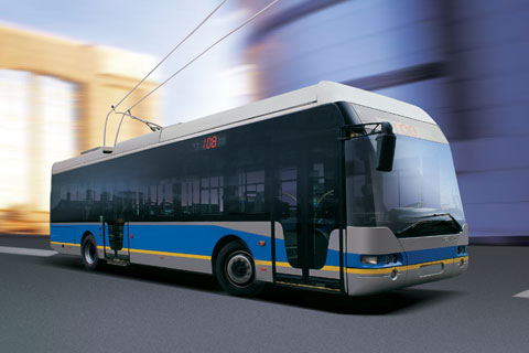 JNP6120GDZ double-power trolleybus 