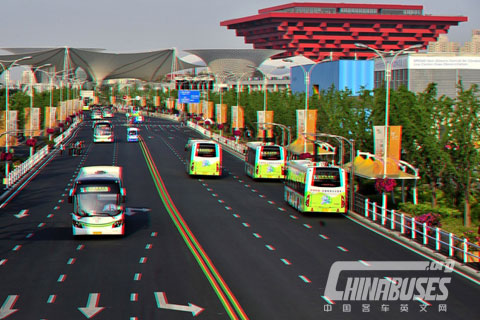 ELECTRIC buses that were used during the 2010 Shanghai World Expo 