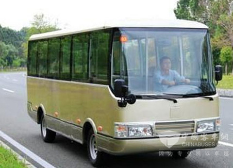 Wuzhoulong New Pure Electric Medium Buses to Hit the road