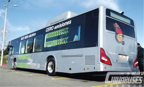 BYD Uruguay electric bus