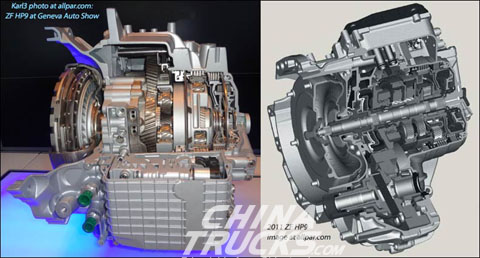 ZF Goes Full Speed on 9-speeds Transmission 