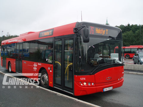 Solaris to Deliver 57 Buses to Norway