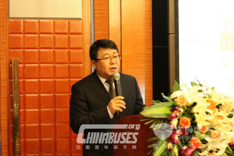 Fan Xianjun, vice president of FotonGroup and deputy general manager of Ouhui Bus Division