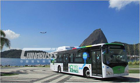 First Zero-Emissions All-Electric BYD Bus Launches in Brazil