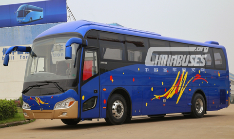 Bonluck bus JXK6105 Emerged into Hong Kong 