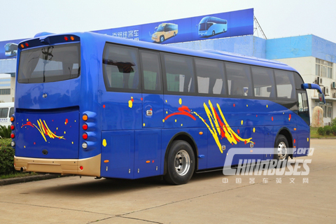 Bonluck bus JXK6105 Emerged into Hong Kong 