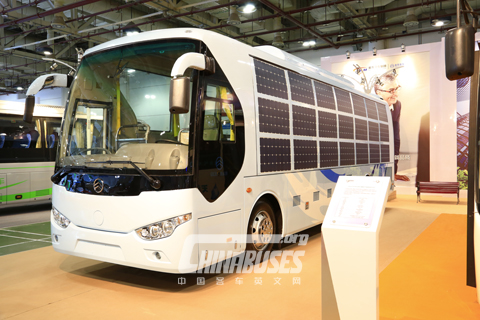 Golden Dragon Solar energy blood collecting bus 