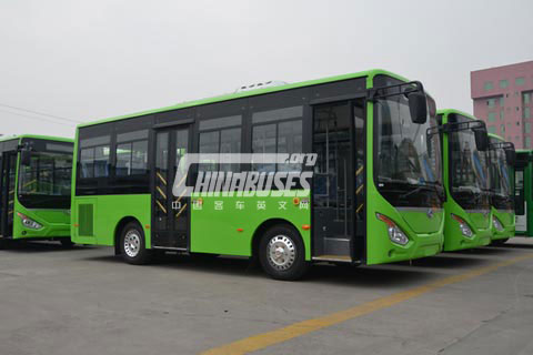 Changan New Bus Model Exports to Albania