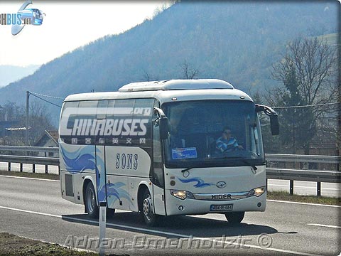 Higer Bus  in Bosnia and Herzegovina