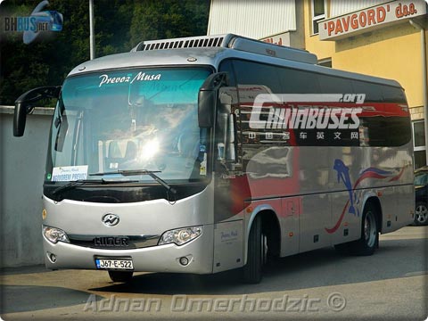 Higer Bus  in Bosnia and Herzegovina