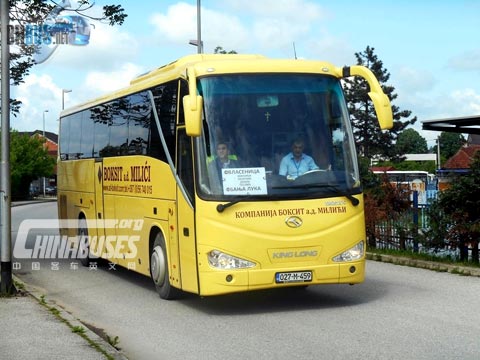 King Long Bus in Bosnia and Herzegovina