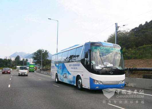 Wuzhoulong Soon Exports Electric Buses to Fiji