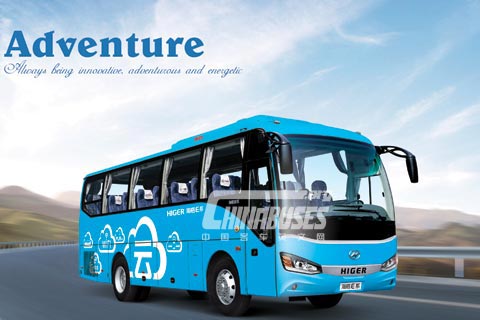 Higer E series medium bus--Adventure