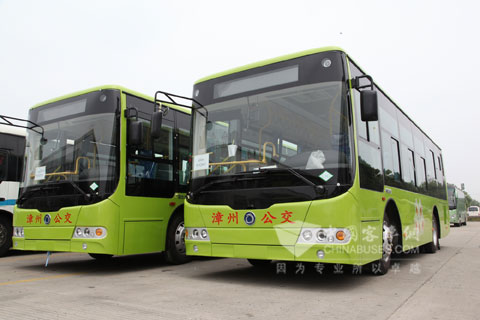 Sunlong Gas-powered Bus to be Delivered to Zhangzhou 