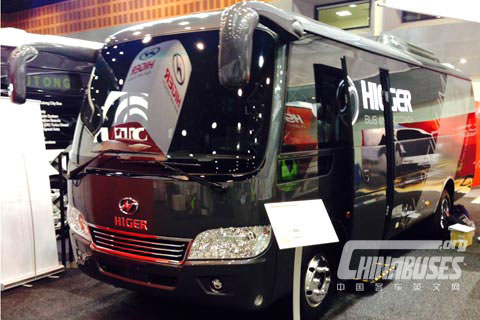 Higer Stages a High-profile Appearance in Australasia Bus & Coach Conference& Expo