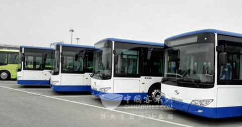 Golden Dragon Fast-charging Electric Shuttle Bus