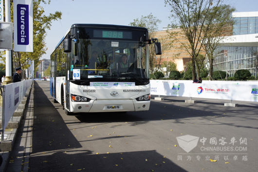 Higer Takes the Crown in the Michelin Challenge Bibendum Bus Rally