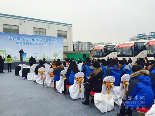 210 Units of Higer Electric Buses Launch to Nanjing Market