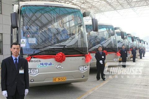 209 Units of Higer Electric Buses Start Operation to Suzhou 