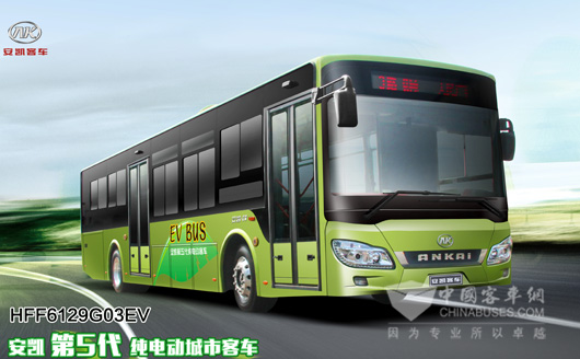 New Energy Buses Recommendation- Ankai HFF6129G03EV