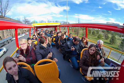 Higer Double-decker Bus Launching Ceremony Held in Uzbekistan