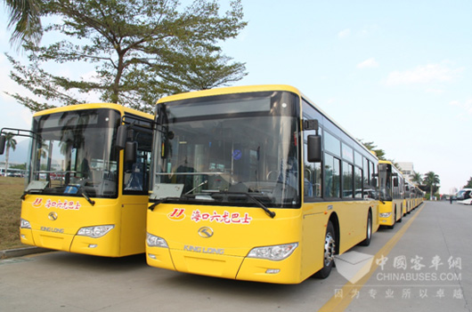 King Long New Energy Buses Delivered to Haikou