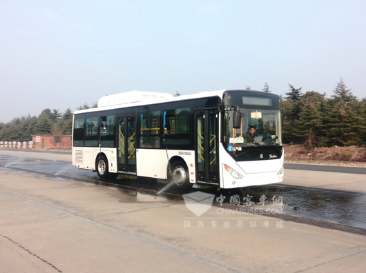 Zhongtong Fashion Bus Passes EU Certification Test