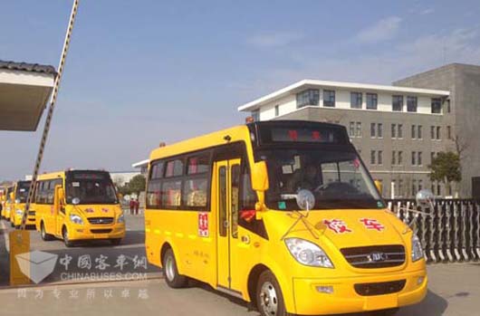 Ankai School Buses Delivered to Hubei