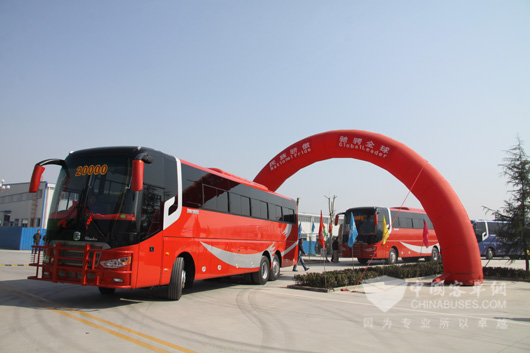 The 20,000th Zhongtong Bus Delivered to its Overseas Customer