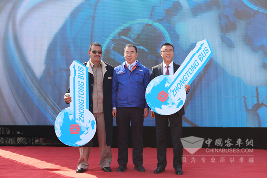 The 20,000th Zhongtong Bus Delivered to its Overseas Customer