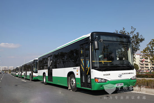 Higer Third Generation Plug-in New Energy Bus Boosts Higer Safety and Reliability