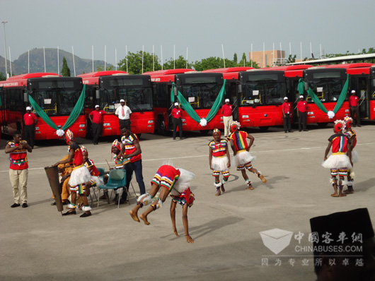 Yutong Buses Exported to Africa