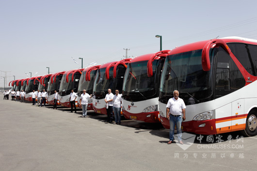 Yutong Buses Delivered to Israel