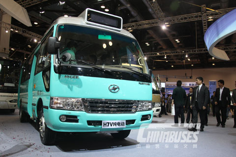 Higer Attends Beijing Bus & Truck Expo 2015  