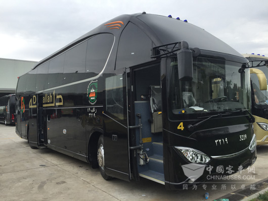 142 Asiastar Buses Were Shipped to Saudi Arabia for Operation