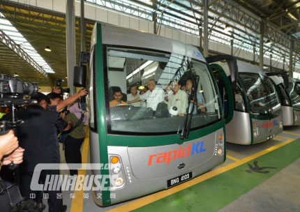 BYD Delivers 15 Electric Buses for World’s First Battery Electrified BRT in Malaysia 