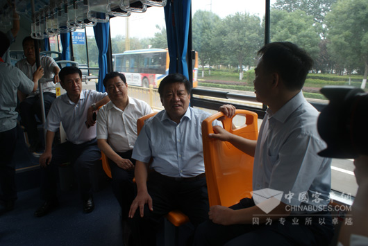 200 Zhongtong New Energy Buses Arrive in Liaocheng for Operation 