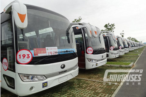 170 Yutong Full Electric Buses Serve at Guangdong Provincial Sports Meeting