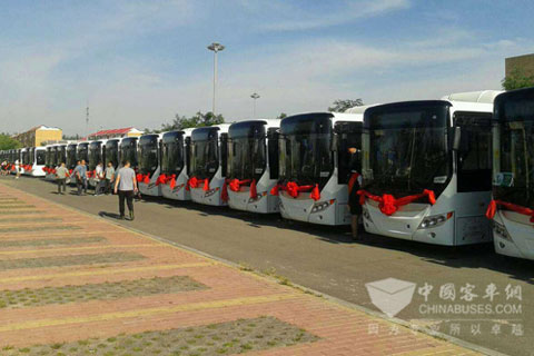 Yutong Full Electric Buses Serve at the 10th China National Sports Meeting for Minority Ethnic Groups 